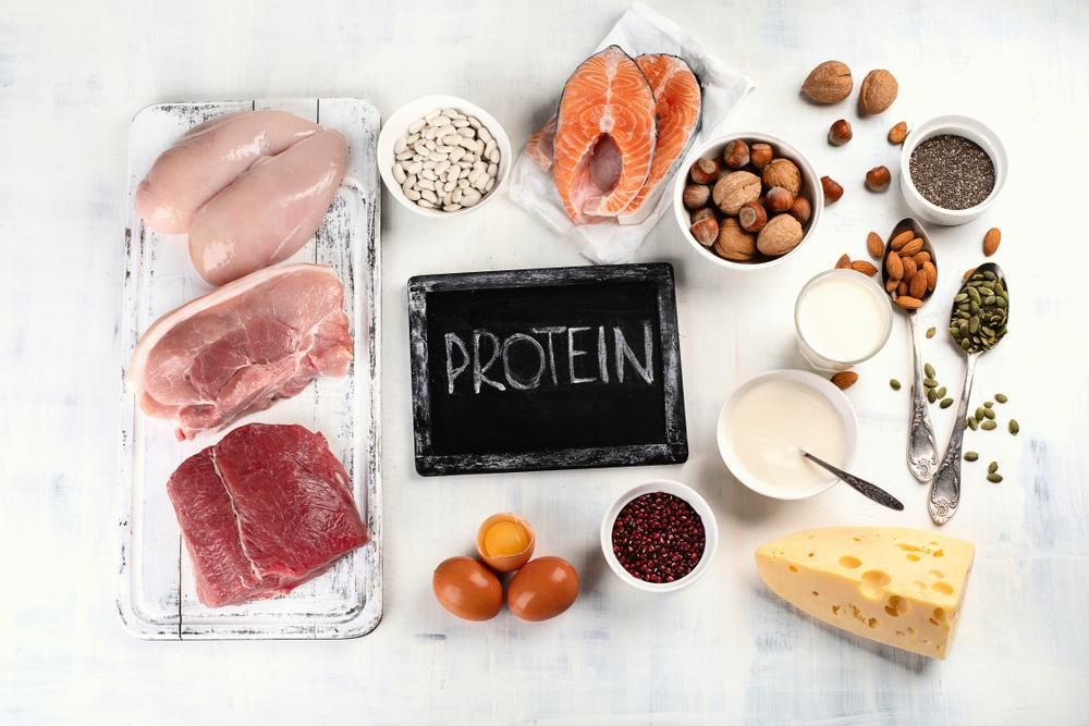 نمونه رژیم غذایی پروتئین
