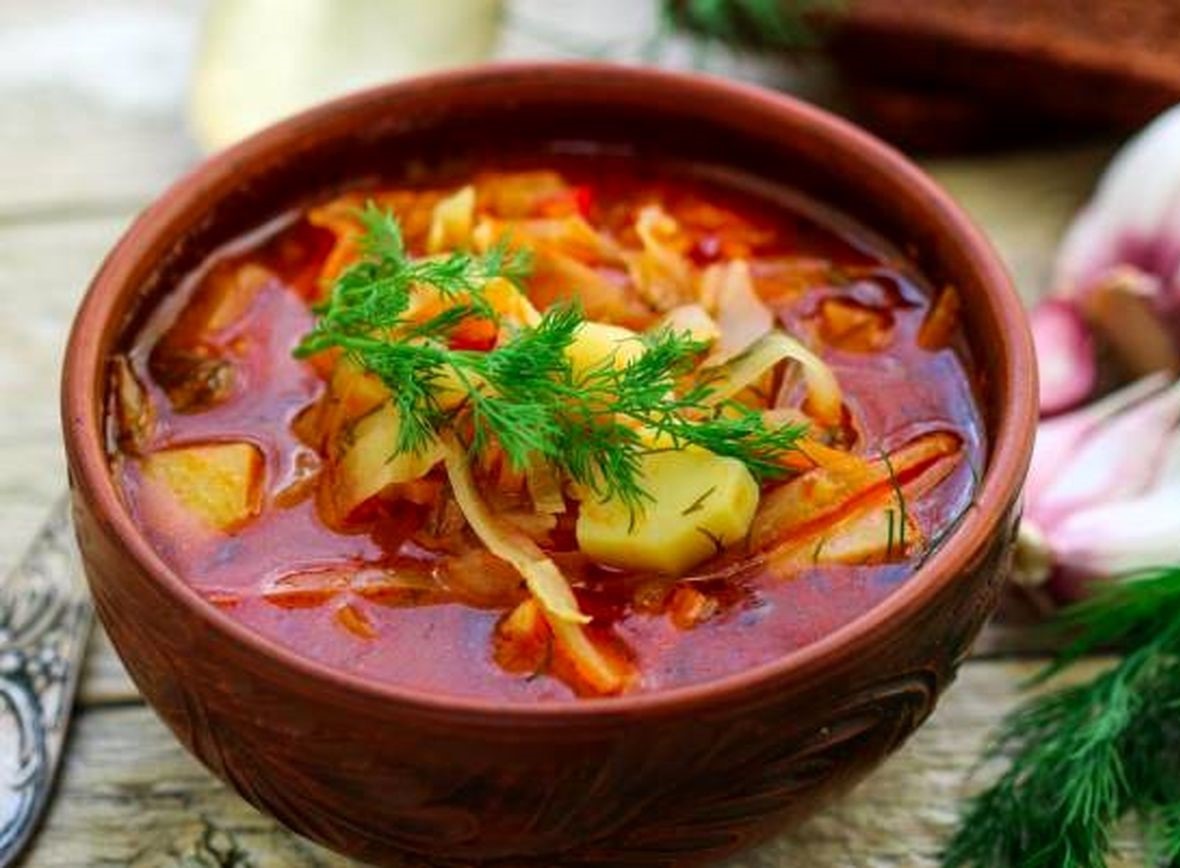 سوپ سبزیجات و ارزن