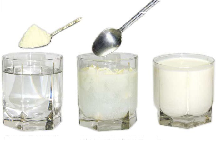 چندین روش مصرف برای استفاده از شیر خشک در بزرگسالان