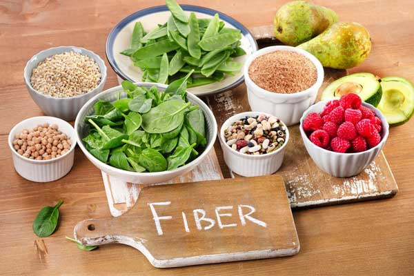 مصرف بیشتر پروتئین و فیبر