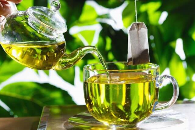 درمان با دمنوش چای سبز